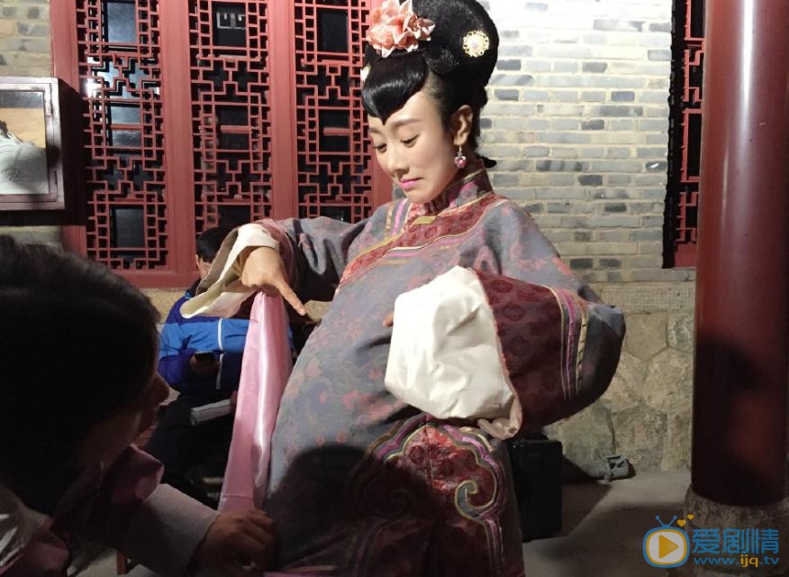 韩一菲片场照 韩一菲高清写真_韩一菲高清剧照