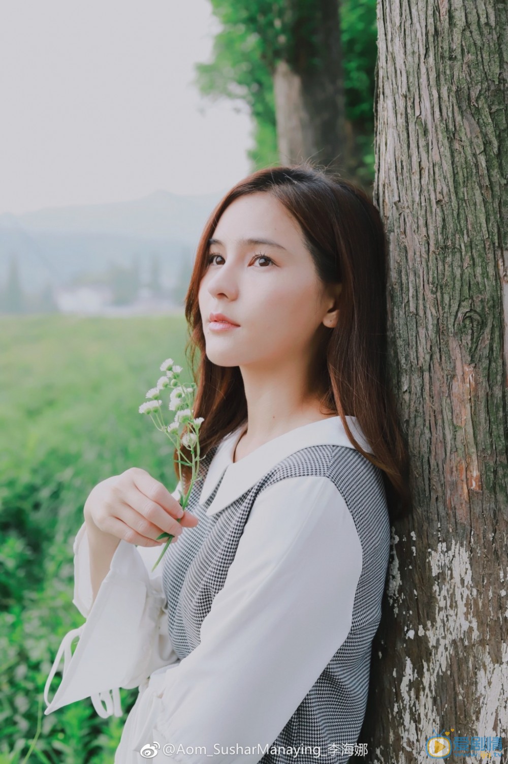 李海娜清纯街拍 李海娜高清写真_李海娜高清剧照