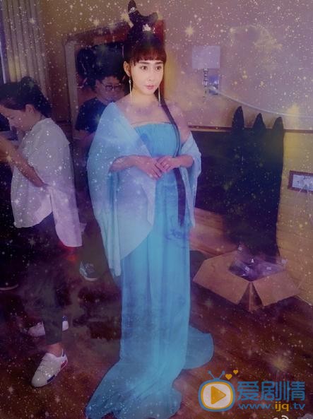 陈美行片场照 陈美行高清写真_陈美行高清剧照