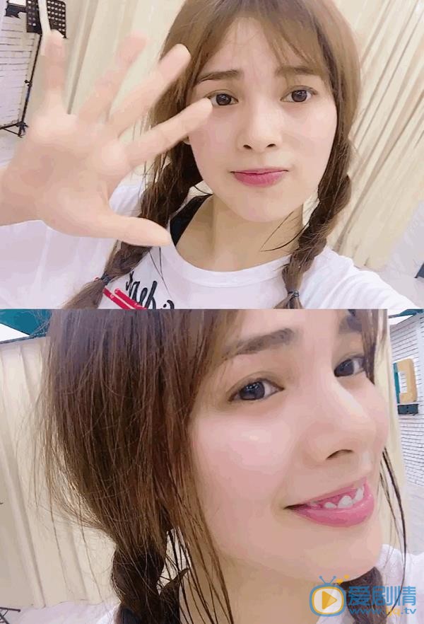 嘉容可爱连拍 嘉容高清写真_嘉容高清剧照
