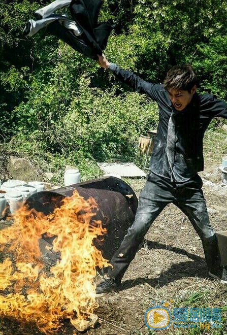 姜至奂片场照 姜至奂高清写真_姜至奂高清剧照