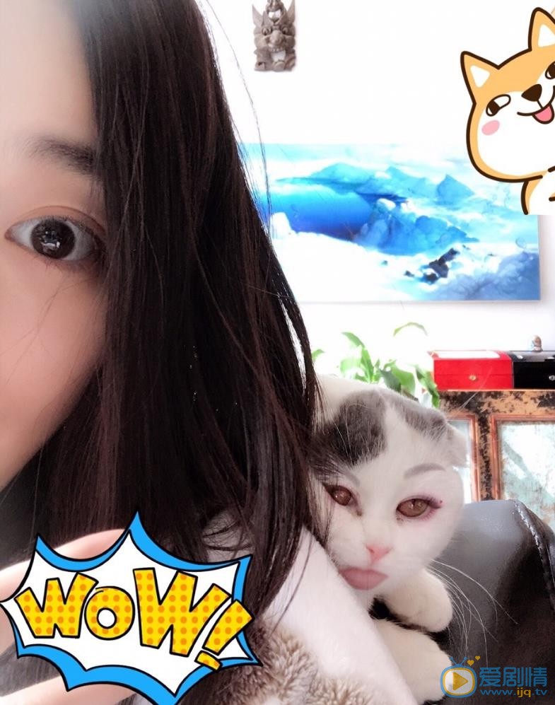 宋小莹宠物合照 宋小莹高清写真_宋小莹高清剧照