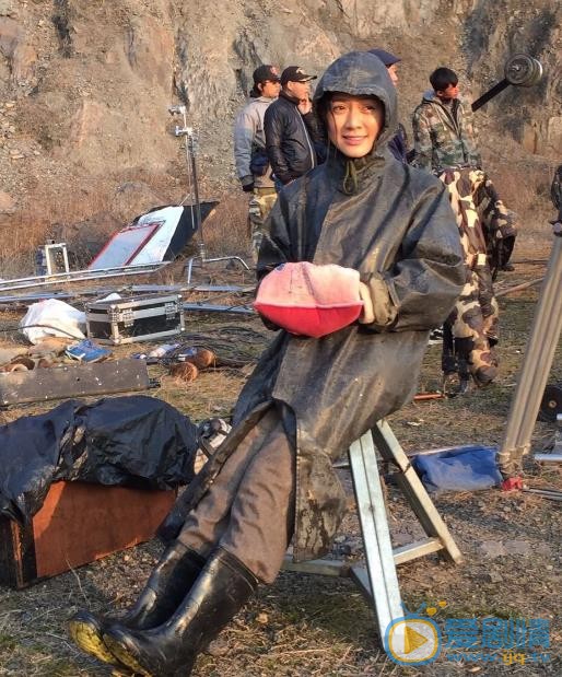 田海蓉片场照 田海蓉高清写真_田海蓉高清剧照