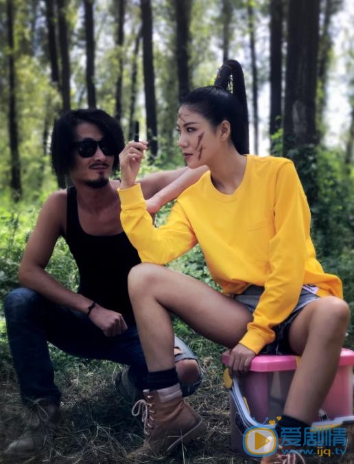 郑伊人片场照 郑伊人高清写真_郑伊人高清剧照