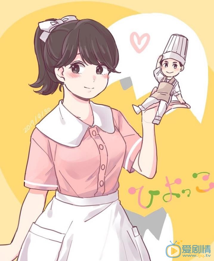 有村架纯个人卡通油画 个人卡通油画