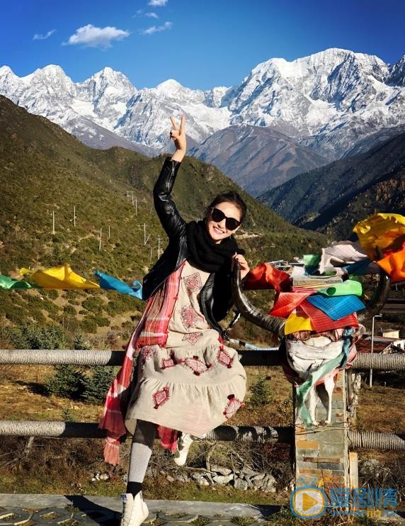 康璐洁户外旅行照 康璐洁高清写真_康璐洁高清剧照