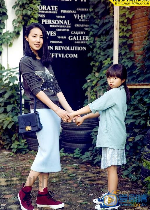 孙莉和女儿合照 孙莉高清写真_孙莉高清剧照