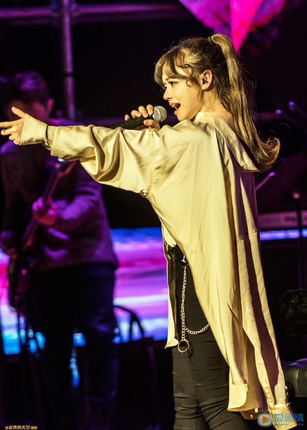 黄霄云《梦想的声音》舞台照 黄霄云高清写真_黄霄云高清剧照
