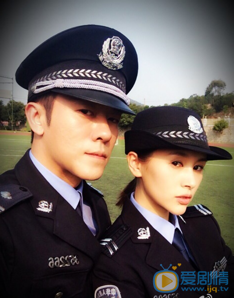 帅气警服照