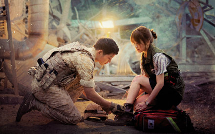 《只为遇见你》上演《太阳的后裔》经典片段 甜蜜来袭