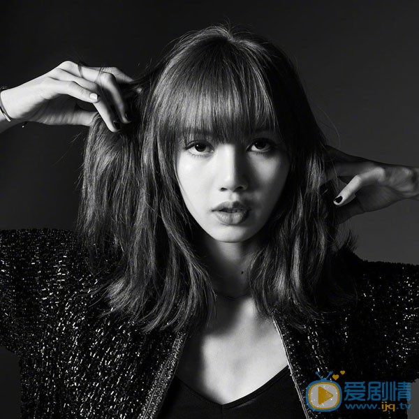 Lisa黑白写真图片