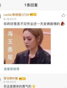 宁静不想交作业，静姐真的是太皮了哈哈哈