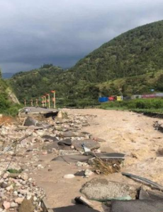 四川凉山冕宁山洪，已安排救灾资金100万元用于抢险救灾工作